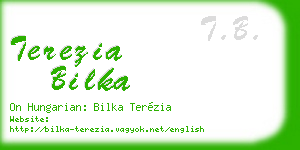 terezia bilka business card